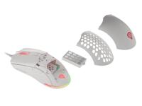 GENESIS NMG-1842 Krypton 750 USB Gaming Muis Rechtshandig Wit - thumbnail