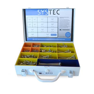 Systec Assortimentskoffer Spaanplaatschroef Vz Pk Tx - 8960.60.30302