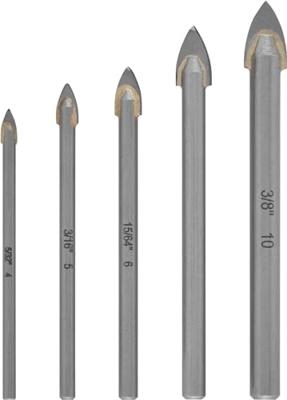 Glasborenset 4-10mm 5dlg KWB - Kwb