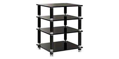 Norstone Stäbbl Hifi audio meubel zwart