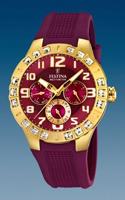 Horlogeband Festina F16581-2 Rubber Bordeaux 15mm - thumbnail