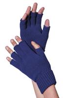 Vingerlozen handschoenen blauw - thumbnail