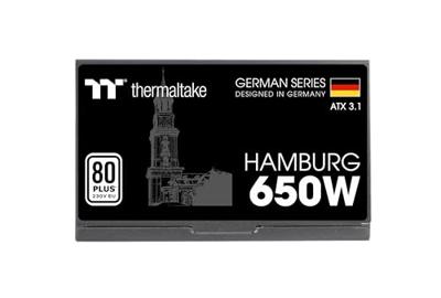 Thermaltake HAMBURG power supply unit 650W Zwart Thermaltake HAMBURG power supply unit 650W Zwart