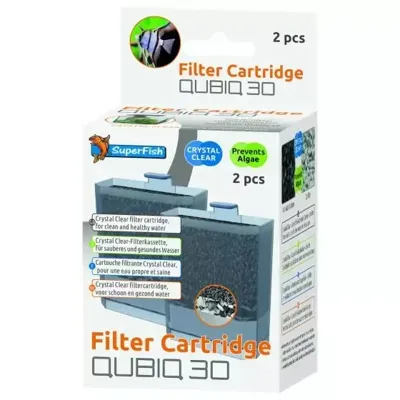 Aquarium Qubiq 30 cartridge 2 st Superfish - Superfish Aquarium Qubiq 30 cartridge 2 st Superfish - Superfish