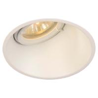 SLV InbouwspotHorn Slant 10,3cm wit - 113151 - thumbnail