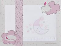 Interbaby lakenset wieg Maan 110 x 82 cm - thumbnail