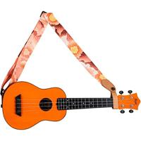 Flight S35 Polyester Ukulele Strap Flower draagband voor ukelele - thumbnail