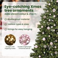 VidaXL Kunstkerstboom met 300 led groen 210 cm pvc en metaal - thumbnail