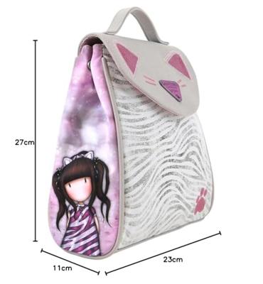 Casual Rugtas Gorjuss Ruby wild Grijs (23 x 11 x 27 cm) Casual Rugtas Gorjuss Ruby wild Grijs (23 x 11 x 27 cm)