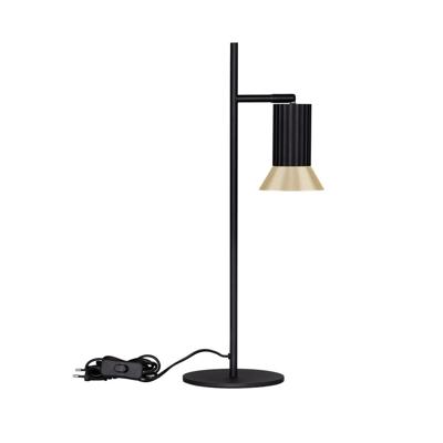 Lyora Design tafellampLuvia zwart met goud - 9011448