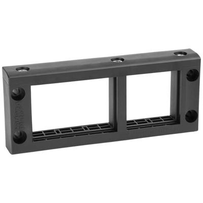 HellermannTyton VarioPlate-24_Frame-PL-BK Frame voor kabelinvoer Halogeenvrij Kunststof Zwart 1 stuk(s)