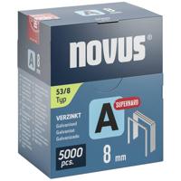 Novus Tools 042-0762 Nieten met fijn draad Type 53 5000 stuk(s) Afm. (l x b) 8 mm x 11.3 mm - thumbnail