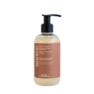 Madame La Présidente Anti-Hair Loss Shampoo Straight to Wavy 250ml