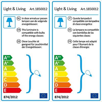 Light & Living Zwarte vloerlampOrion 150cm - 1850012 Light & Living Zwarte vloerlampOrion 150cm - 1850012