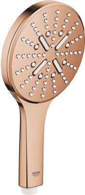 Handdouche GROHE Rainshower SmartActive 130 Rond 13cm Warm Sunset