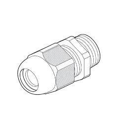 Enzo Wiska Wartel PVC M20 grijs IP68 merk JSL pr st 4084750