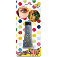 Glitter make up tube zilver creme - thumbnail