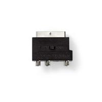 SCART-Adapter | SCART male - 3x RCA female + S-Video female - thumbnail
