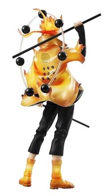 Naruto Shippuden G.E.M. Series PVC Statue Naruto Uzumaki Six Paths Sage Mode 15th Anniversary Ver. 22 cm - thumbnail