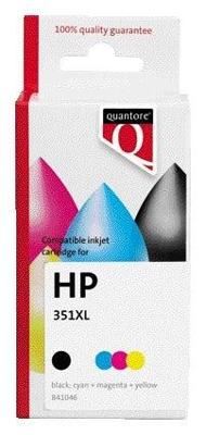 Inktcartridge quantore hp 351xl cb338ee hc kleur | 35 stuks