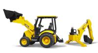2427 Bruder JCB Midi CX Laadschop met Baggerkraan - thumbnail