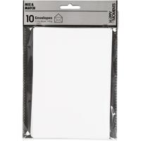 Creativ Company Envelop wit 110gr, 10st. - thumbnail