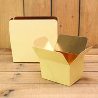 Bonbon doosjes - Chocolade doosje - Crème 129 basic laag - 12 stuks - thumbnail