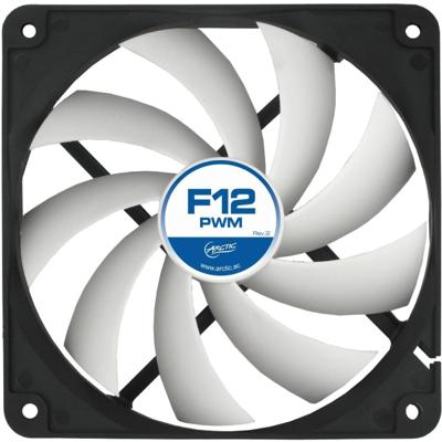 ARCTIC F12 PWM Computer behuizing Koeler 12 cm 1 stuk(s) Zwart, Wit ARCTIC F12 PWM Computer behuizing Koeler 12 cm 1 stuk(s) Zwart, Wit