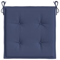 Palletkussens 6 st 40x40x3 cm oxford stof marineblauw - thumbnail