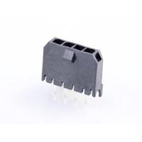 Molex 436500427 Male header, inbouw (standaard) Totaal aantal polen: 4 Rastermaat: 3 mm Inhoud: 1 stuk(s) Tray - thumbnail