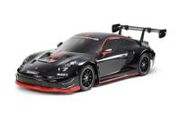 Tamiya 1:10 RC auto Elektro On-Road RC Autos Porsche 911 GT3R (992) Lac.TT-02 Zwart 4WD TT-02 2,4 GHz Gelakt - thumbnail