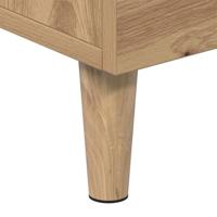 Tv-kast artisanaal eikenkleurig 150 x 30 x 50 cm Bewerkt hout - thumbnail