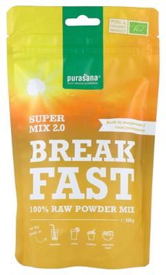 Purasana Breakfast mix 2.0 vegan bio 250 Gram