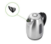 Adler AD 1223 waterkoker 1,7 l Zwart, Roestvrijstaal 2200 W - thumbnail