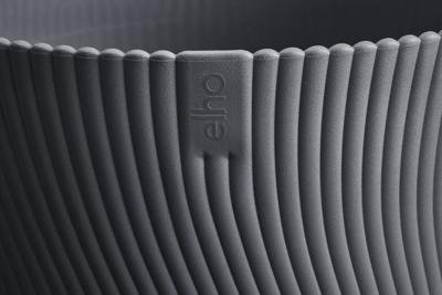 Bloempot sereh rond d60 h51 cm antraciet bloempot elho - Elho