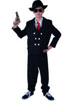 Gangster stoer kostuum kind - thumbnail