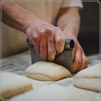 OTIX Deegschraper Deegsnijder RVS Deegsteker Schraper Pasta Snijder... - thumbnail