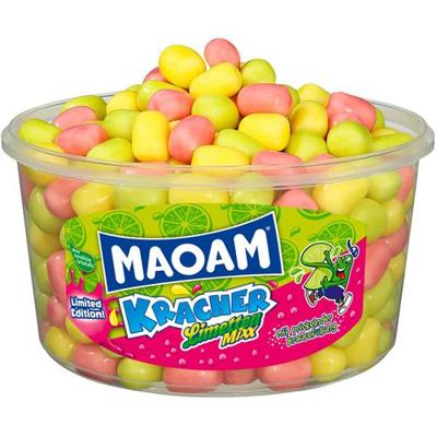 Maoam - Kracher Limoen Mix - 265 stuks Maoam - Kracher Limoen Mix - 265 stuks