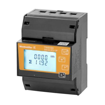 Weidmüller EM122-RTU-2P 7760051003 kWh-meter 1-fase 1 stuk(s)