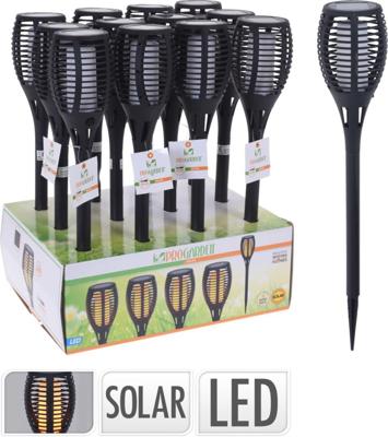 Soellaart Solar Flame Led Fakkel Zwart
