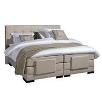 Mörgenn Elektrische boxspring Doha Beige 180x200 inclusief montage - thumbnail