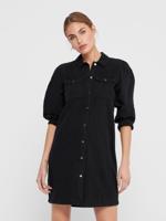 ONLY spijkerjurk ONLFELICA-GLOBA zwart - thumbnail