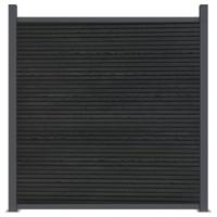 Schuttingpaneel 526x186 cm HKC grijs - thumbnail