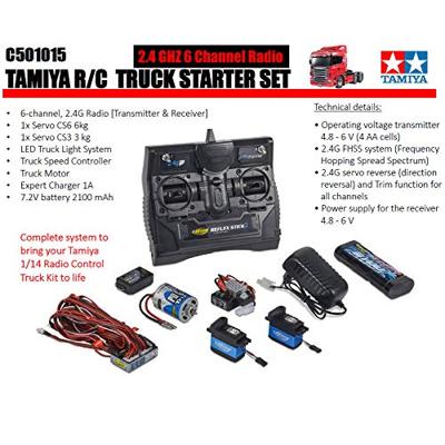 Carson Modellsport Reflex Stick Truck-Set RC handzender 2,4 GHz Aantal kanalen: 6 Incl. ontvanger