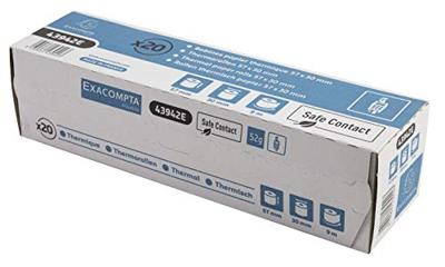 Telrol exacompta 57mmx9mx12mm safecontact therm | 20 stuks