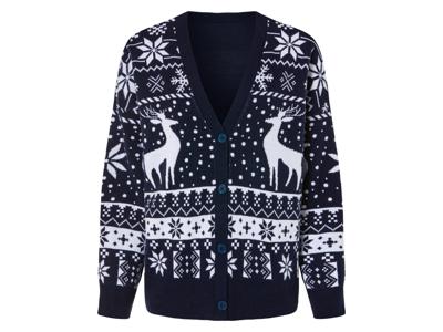 esmara Dames kerstvest (Marineblauw, XS (32/34))