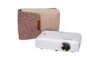 LG CineBeam PH550G projector met geïntegreerde accu (tot 100 inch, gebruiksduur 2,5 uur, ledbron, 550 lumen, 1280 x 720) wit - thumbnail
