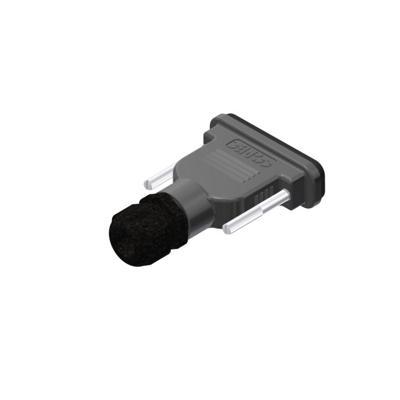 Conec 165X14839X 165X14839X D-sub behuizing Aantal polen: 25 Kunststof Zwart 1 stuk(s)