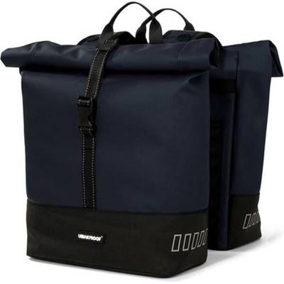 UrbanProof Urban proof rolltop dubbeltas 38l blauw recycled