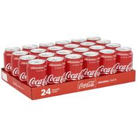 Coca Cola 330 ml. / tray 24 blikken (+ Nederlands statiegeld) - thumbnail